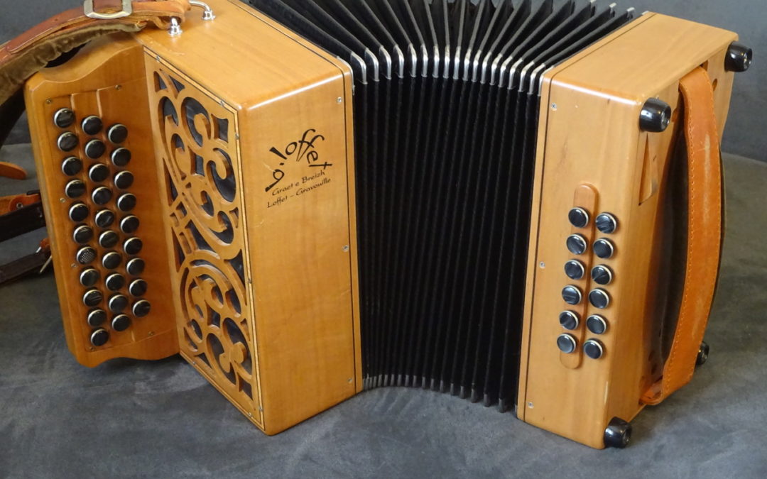 Accordéon Loffet – Graet e Breizh – 3 Rangs – 12 Basses